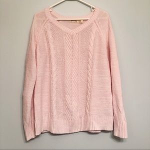 Baby pink sweater